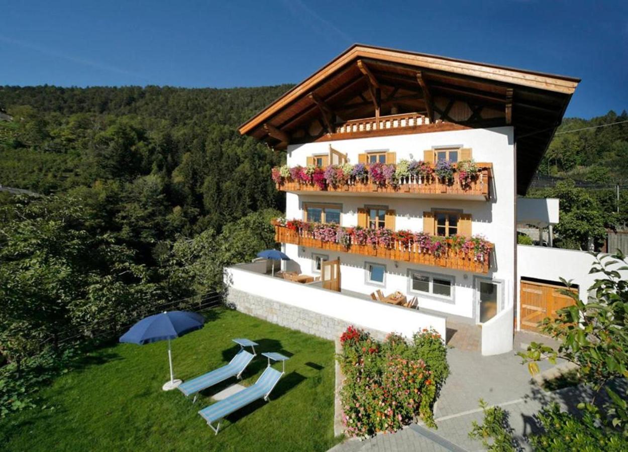 Oberegghof Ferienwohnung Garten Riffian Exterior foto