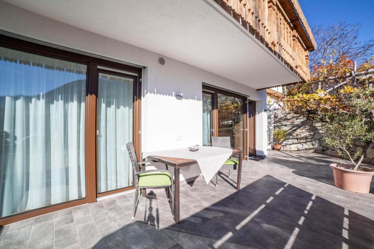 Oberegghof Ferienwohnung Garten Riffian Exterior foto